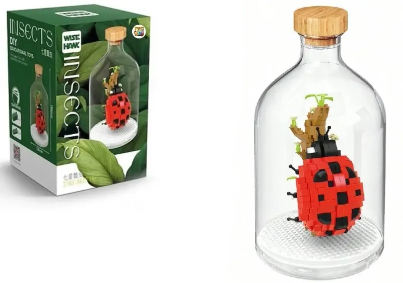 Klocki owad w butelce biedronka zdjęcie 1