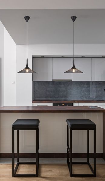 Kiruna lampa wisząca 1x40W E27 czarny zdjęcie 2