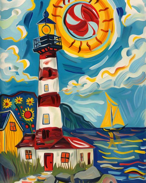 Plakat 40x50cm Żywa Przystań zdjęcie 1