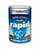 szybko schnąca emalia alkidowa rapid czarny 9005 0.7l