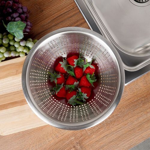 Cedzak kuchenny stalowy 24 cm na Arena.pl