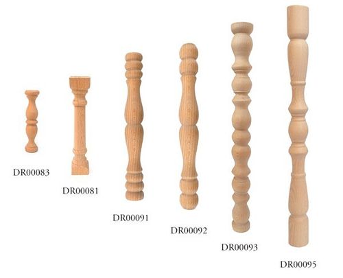 Tralka drewniana ozdobna do mebli ∅ 40 X H 450 MM– DR00095 na Arena.pl