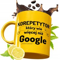 Złoty Kubek Premium Dla Korepetytora Prezent Z Nadrukiem Ze Zdjęciem