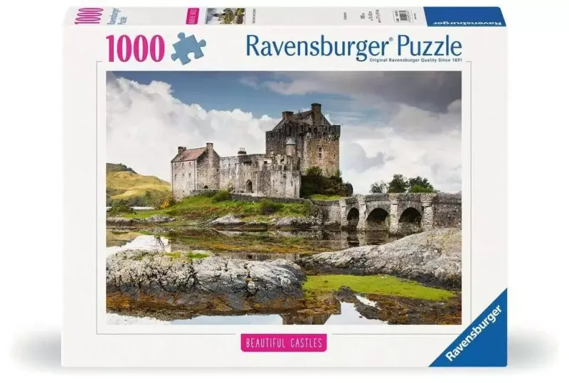 Puzzle 1000 Zamek Szkocja zdjęcie 1