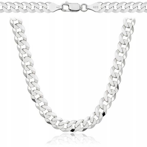 Łańcuszek Męski Srebrny 925 Pancerka Pełny Diamentowany 6,20 mm Solidny na Arena.pl