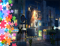 Puzzle tradycyjne Pociągi - Train