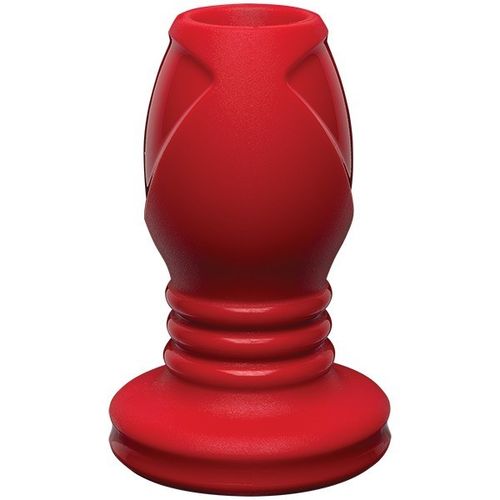 Kink Wet Works Explore - Platinum Premium Silicone Plug 4" Red na Arena.pl