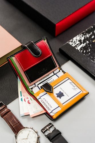 mały, skórzany portfel męski - rovicky na Arena.pl