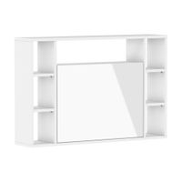 Biurko wiszące MUSE biały mat / biały połysk