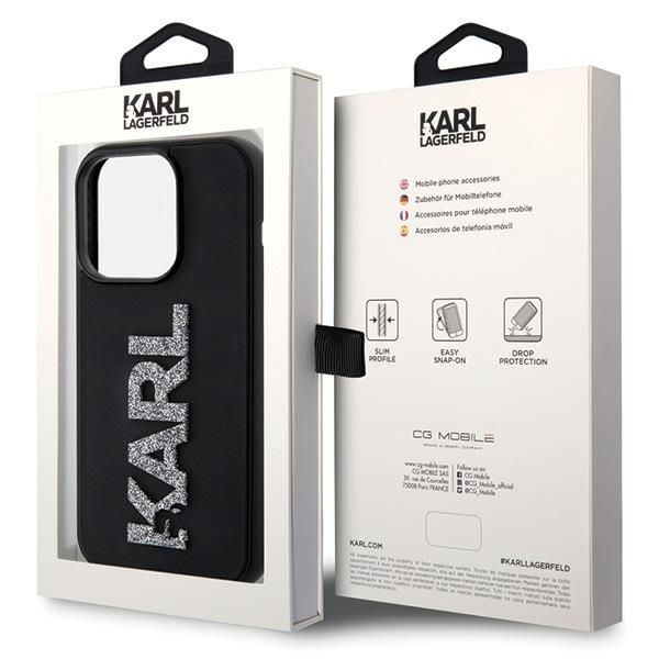 Etui Karl Lagerfeld do iPhone 15 Pro, Czarny zdjęcie 8