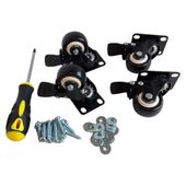 obrotowe kółka przemysłowe z hamulcem 4szt