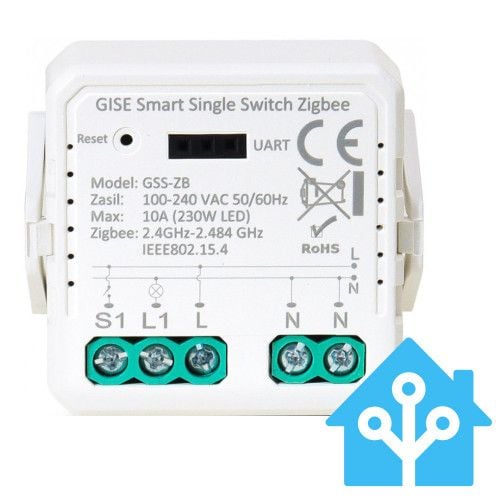 GISE SMART MODUŁ PRZEKAŹNIKOWY ZIGBEE 200M TUYA ALEXA GOOGLE zdjęcie 1