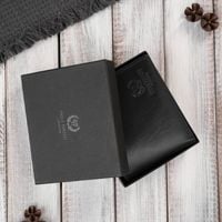 elegancki portfel męski skórzany czarny z ochroną rfid p