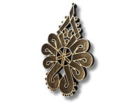 Parzenica góralska drewniany dekor ozdoba domku góralskiego 20cm