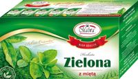 Malwa Herbata Zielona z miętą 40 g (20 x 2 g)