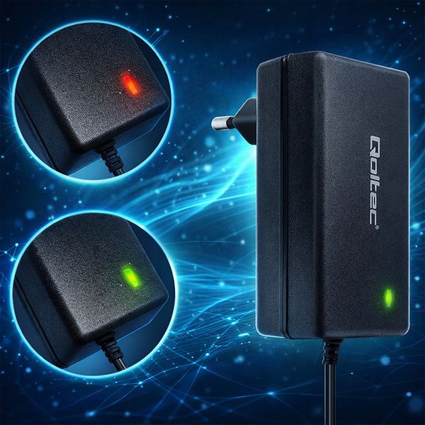 Qoltec Prostownik 12V 2A AGM/GEL/STD zdjęcie 4