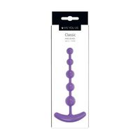 plug/kulki  me you us classic anal beads purple