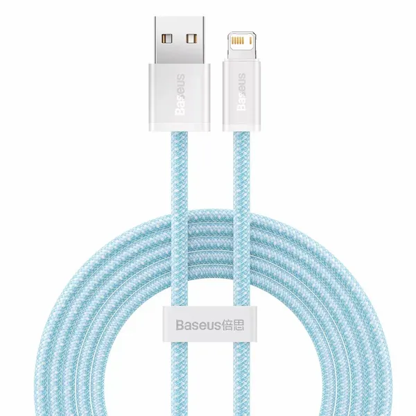 Kabel USB do Lightning Baseus Dynamic, 2.4A, 2m (niebieski) zdjęcie 1