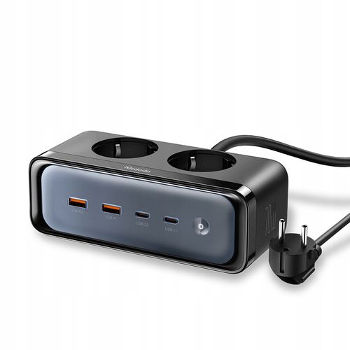 MCDODO Ładowarka Sieciowa GAN TYP C 6x USB-C 70W Czarna, Quick Charge na Arena.pl