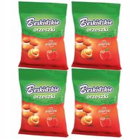 Beskidzkie Orzeszki o smaku papryki 35 g x 4 sztuk