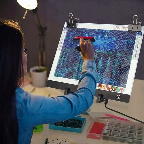 TABLET GRAFICZNY DO RYSOWANIA A3 DESKA KREŚLARSKA XL TABLICA LED +AKCESORIA na Arena.pl