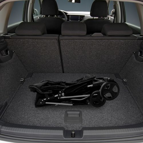 WÓZEK SPACEROWY DLA PSA KOTA Z PODUSZKĄ SKŁADANY TRANSPORTER 20 KG CZARNY na Arena.pl