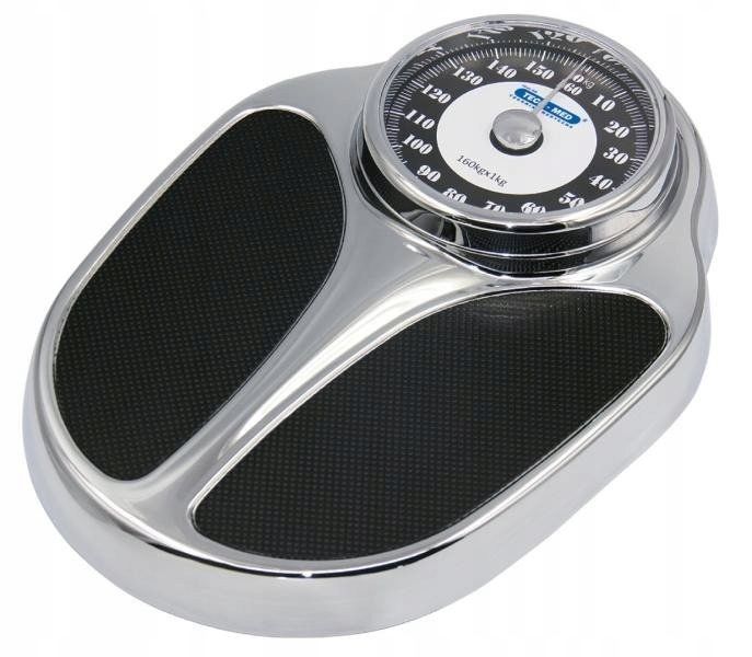 NOWOCZESNA WAGA ŁAZIENKOWA ANALOGOWA TECH-MED TM-915 do 160 kg zdjęcie 1
