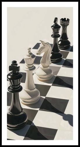 Plakat 50x100cm Szach i Mat na Arena.pl