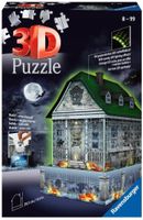 Rozwijające PUZZLE Do Układania GRA LOGICZNA Zestaw Puzzli NAWIEDZONY DOM