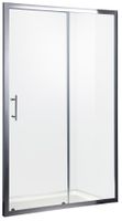 Drzwi prysznicowe wnękowe rozsuwane szkło hartowane 150x190 cm
