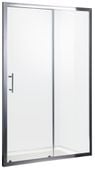 Drzwi prysznicowe wnękowe rozsuwane szkło hartowane 150x190 cm