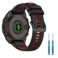 Pasek do Garmin Fenix 5 6 7 8 47mm Pro opaska bransoleta dwukolorowy 22mm