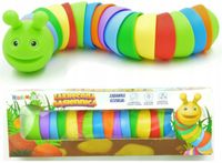 GĄSIENICA ŚLIMAK ZABAWKA ANTYSTRESOWA SENSORYCZNA PREZENT DLA DZIECI ZABAWA