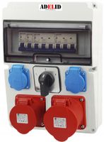 Rozdzielnica Adelid 400 V IP44 32 A