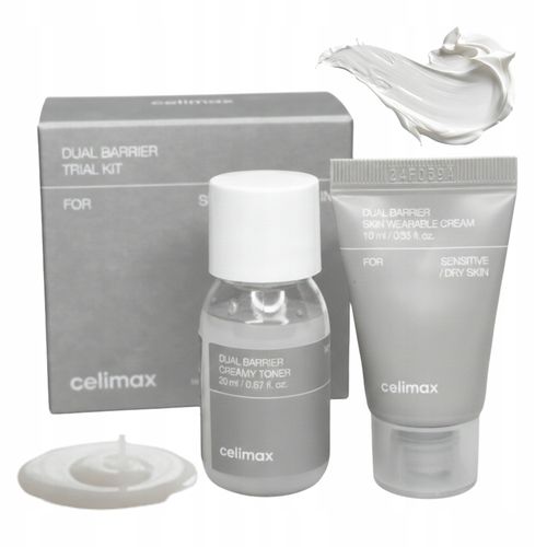Krem i Tonik zestaw dla skóry Suchej Nawilża Celimax Dual Barrier 20ml10ml na Arena.pl