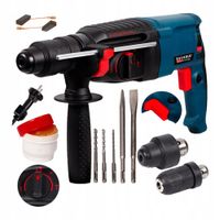 MŁOTOWIERTARKA WIERTARKA UDAROWA UDAR SDS+ 2600W MŁOTO WIERTARKA +ZESTAW