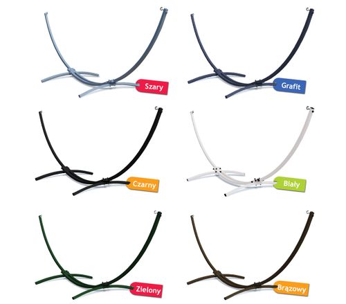 Stelaż GRANDE + Hamak MORENA Kiwi na Arena.pl