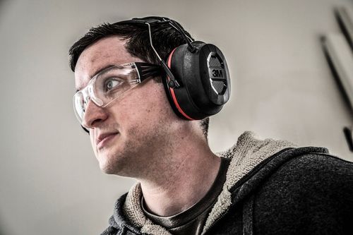 3M Pro-Protect nauszniki Bluetooth słuchawki ochronne SNR 30 dB czarne na Arena.pl