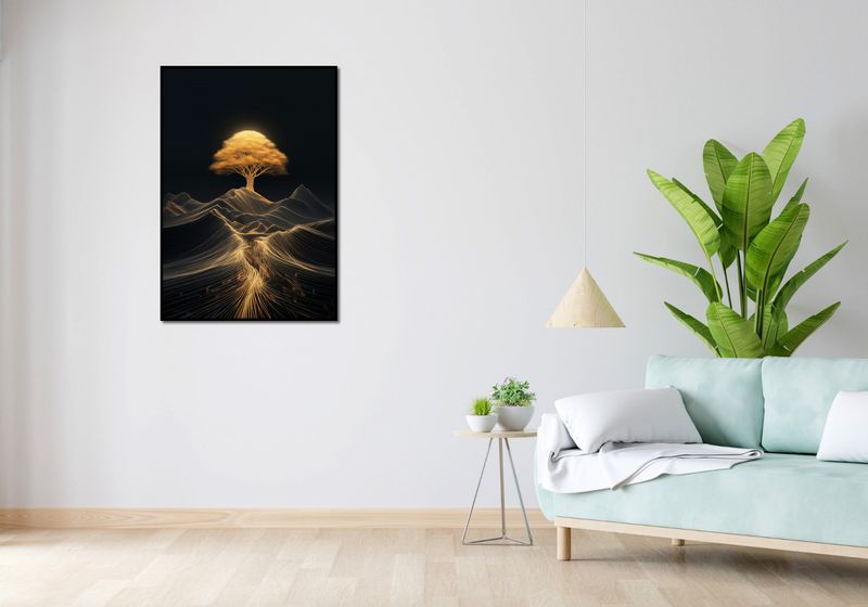 Plakat 68x98cm Drzewo Energii zdjęcie 4