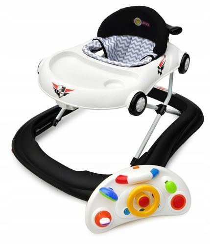 Chodzik dla dzieci RACER interaktywny ze stolikiem do zabawy miękkie koła na Arena.pl