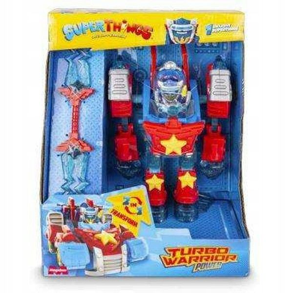 SUPERTHINGS Super Things Zings Turbo Warrior Power Robot Auto Transformer zdjęcie 8