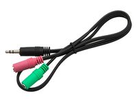 Przyłącze WTYK 3,5ST-2xGNIAZDO 3,5ST 1,5m