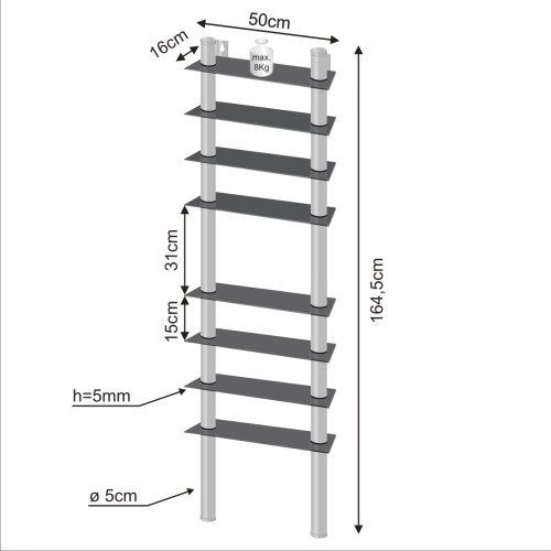 Regał na ścianę na Arena.pl