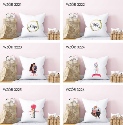 Poduszka z nadrukiem PREZENT na WALENTYNKI LOVE na Arena.pl