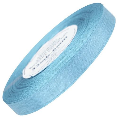 WSTĄŻKA SATYNOWA 12MM X 32M WS12-187 BREWIS BŁĘKITNA na Arena.pl