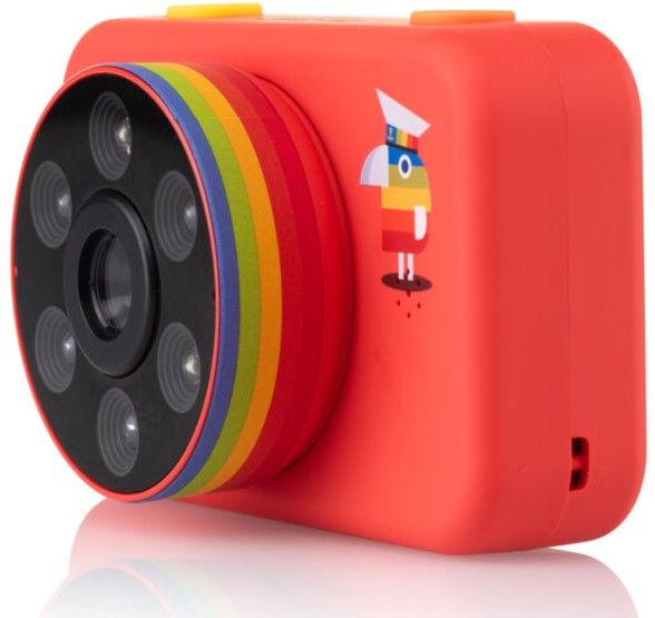 Aparat cyfrowy foto dla dzieci GoGEN DECKOFOTOR czerwony zdjęcie 3
