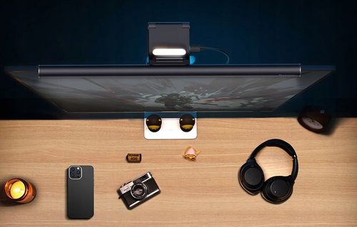 BASEUS PRAKTYCZNA LAMPA LAMPKA DO KOMPUTERA MONITORA EKRANU REGULOWANA LED na Arena.pl