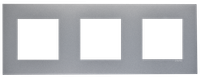 Efapel Quadro45 ramka 3-krotna aluminium 45930 tal