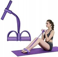 EKSPANDER gumowy DO ĆWICZENIA nóg brzucha rąk uda trening siłowy fitness