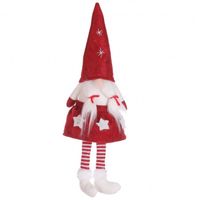 krasnal świąteczny boże narodzenie  32 cm z pluszu ksn07cze